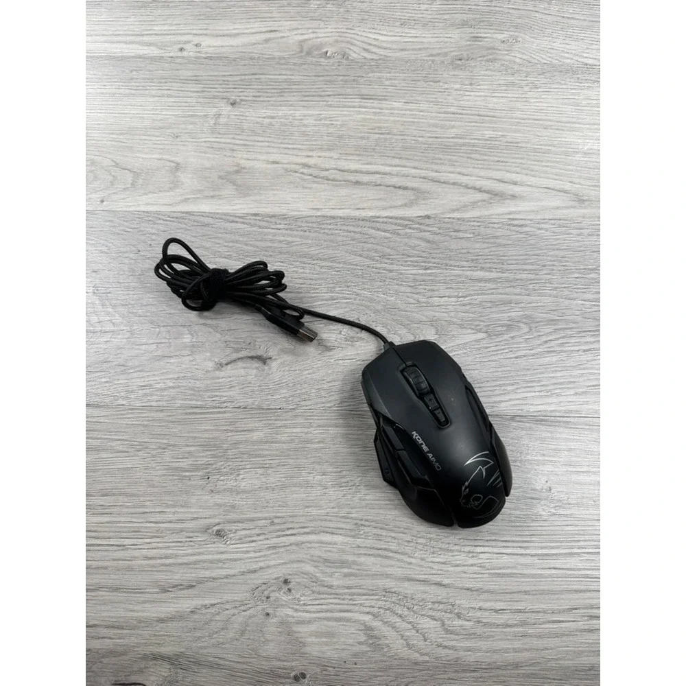 Kone Roc-11-815-Bk Gaming Mouse Lights Black Tilt Wheel USB 2.0 Wired Optical